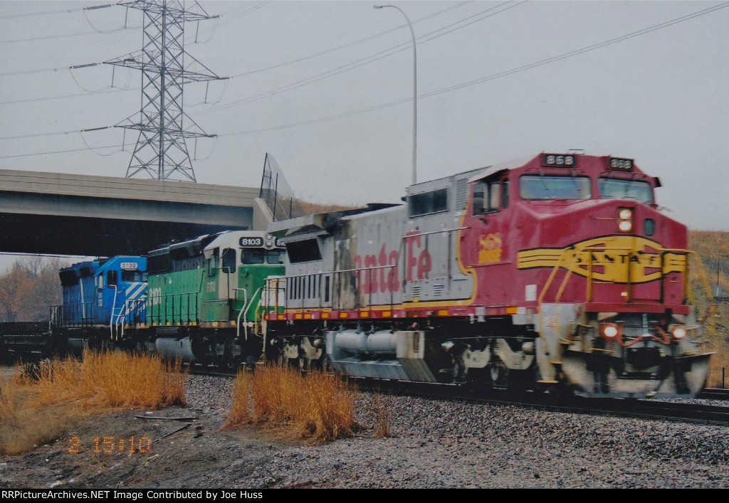 BNSF 868 West